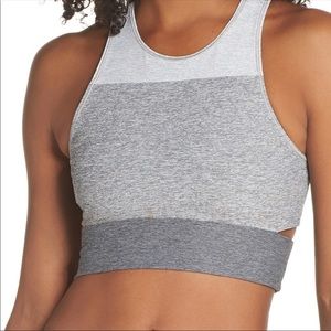 Outdoor Voices Slashback Halter Longline Sport Bra
